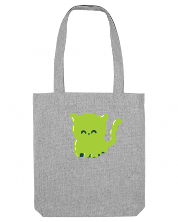 Ghost green kitty Heather Grey