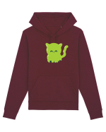Ghost green kitty Hanorac Unisex Drummer