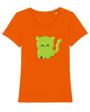 Ghost green kitty Bright Orange