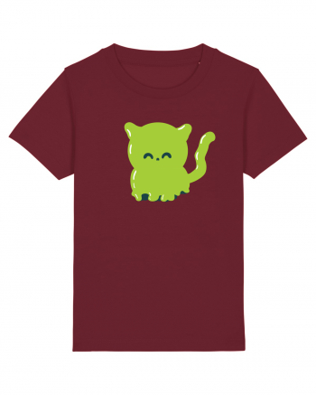 Ghost green kitty Burgundy