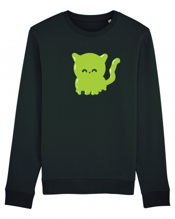 Ghost green kitty Black