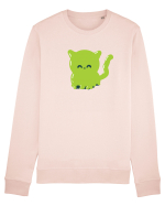 Ghost green kitty Bluză mânecă lungă Unisex Rise