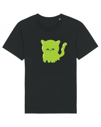 Ghost green kitty Black