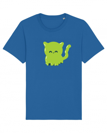 Ghost green kitty Royal Blue