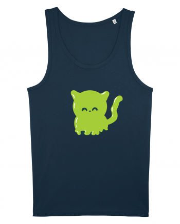 Ghost green kitty Navy