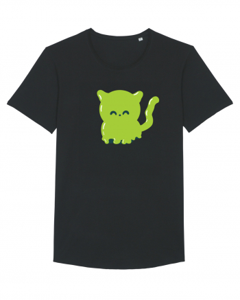 Ghost green kitty Black