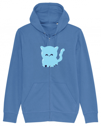 Ghost blue kitty Bright Blue