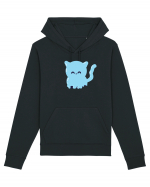 Ghost blue kitty Hanorac Unisex Drummer