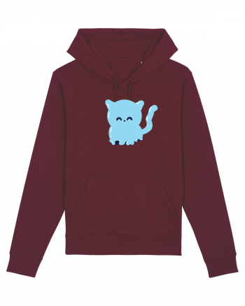 Ghost blue kitty Burgundy