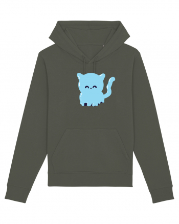 Ghost blue kitty Khaki