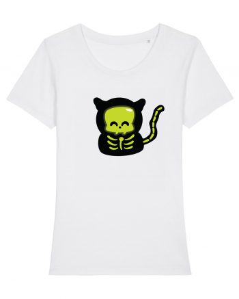 Reaper kitty Tricou mânecă scurtă guler larg fitted Damă Expresser