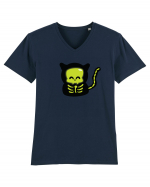 Reaper kitty Tricou mânecă scurtă guler V Bărbat Presenter