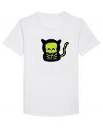 Reaper kitty Tricou mânecă scurtă guler larg Bărbat Skater