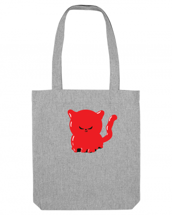 Ghost red devil kitty Heather Grey