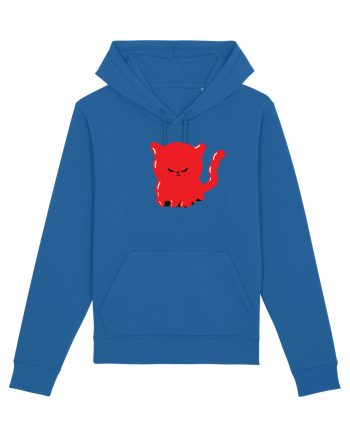 Ghost red devil kitty Royal Blue