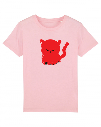 Ghost red devil kitty Cotton Pink