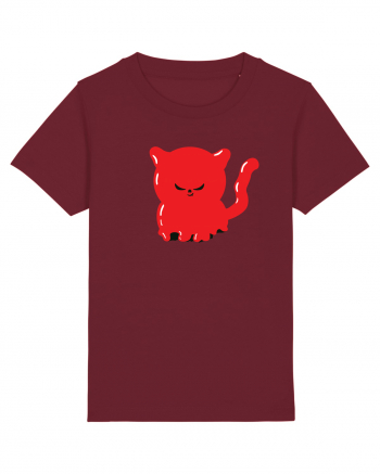 Ghost red devil kitty Burgundy