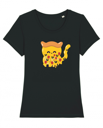 Pizza Kitty  Black