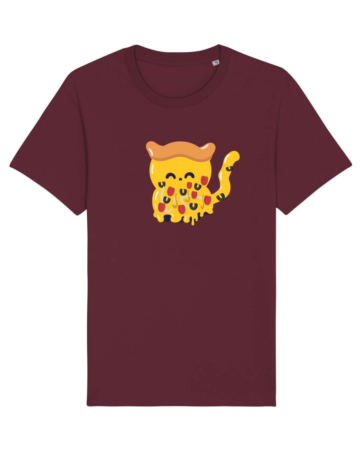 Tricou mânecă scurtă Unisex Rocker Burgundy