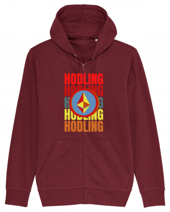 Hodling.Etherum  Burgundy