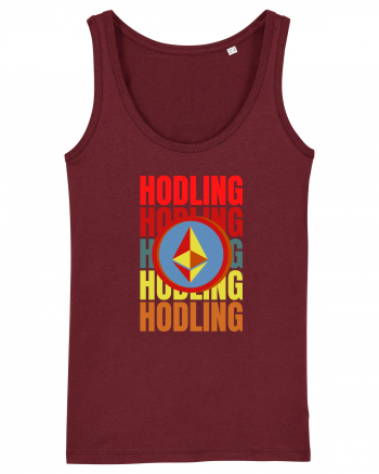 Hodling.Etherum  Burgundy