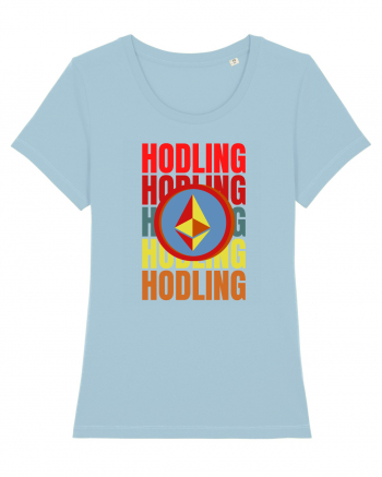 Hodling.Etherum  Sky Blue