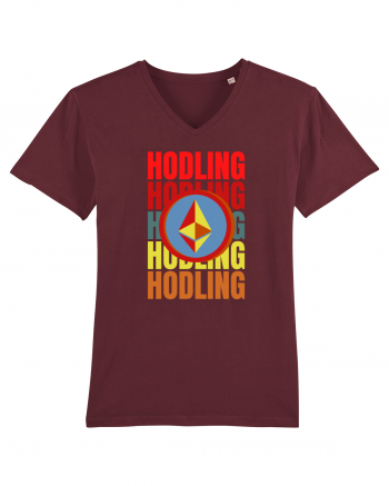 Hodling.Etherum  Burgundy