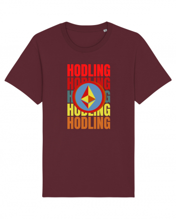 Hodling.Etherum  Burgundy