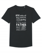 FATHER Tricou mânecă scurtă guler larg Bărbat Skater