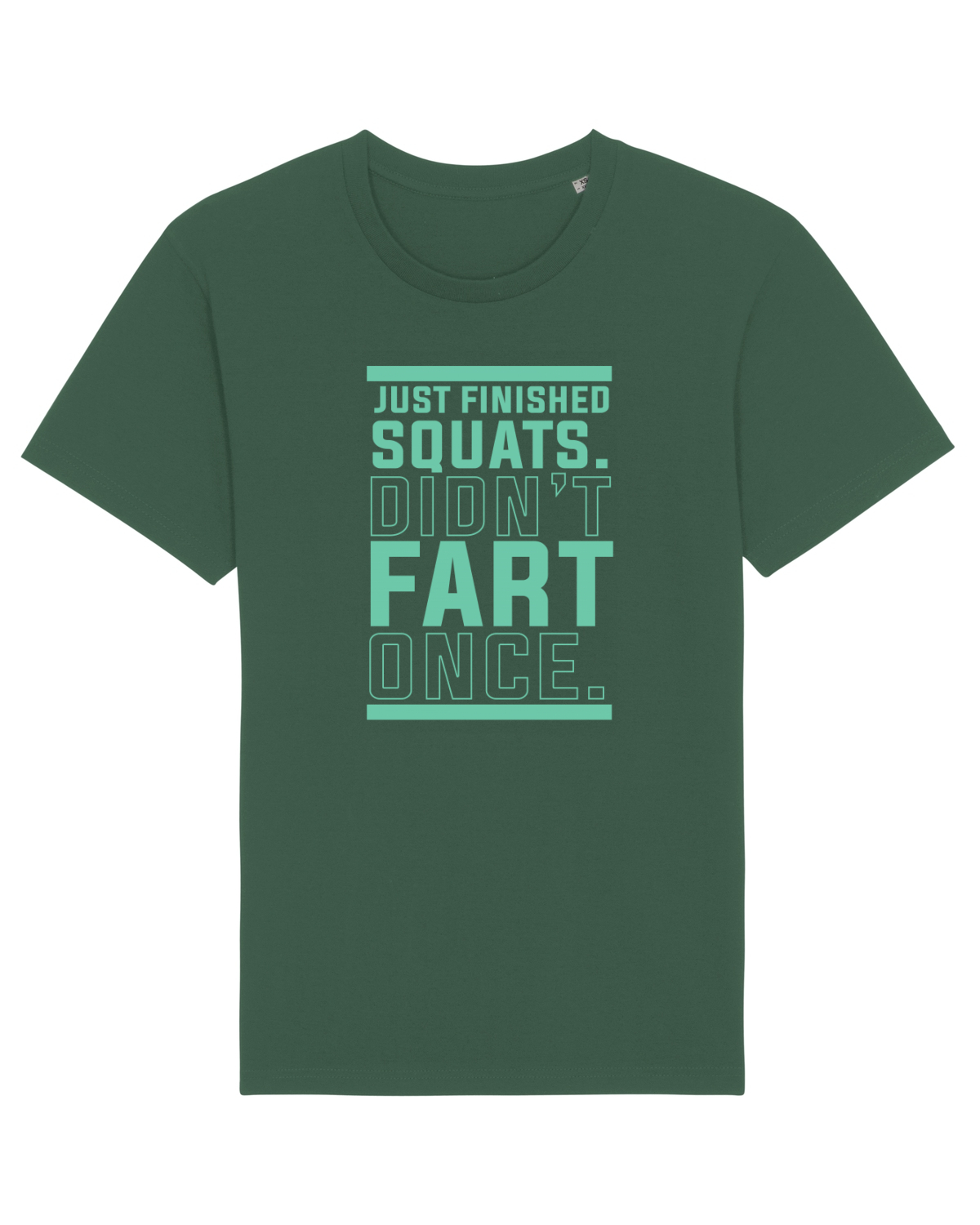 Tricou mânecă scurtă Unisex Rocker Bottle Green