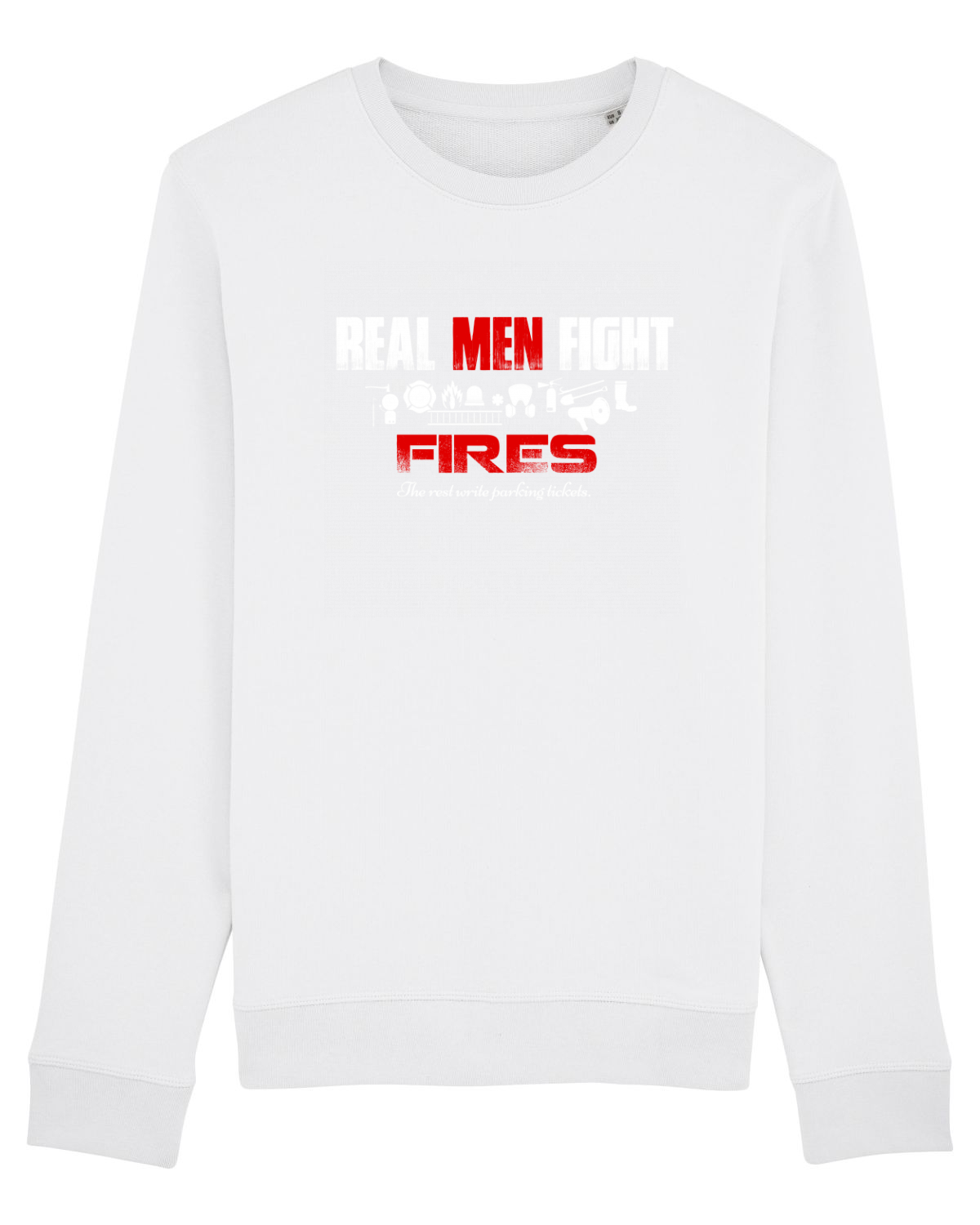 Bluză mânecă lungă Unisex Rise White