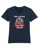 FIREFIGHTER Tricou mânecă scurtă guler V Bărbat Presenter