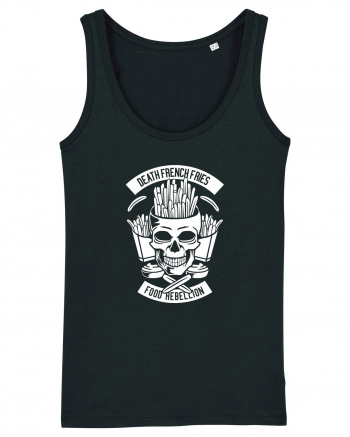 Fast Food Skull White Black