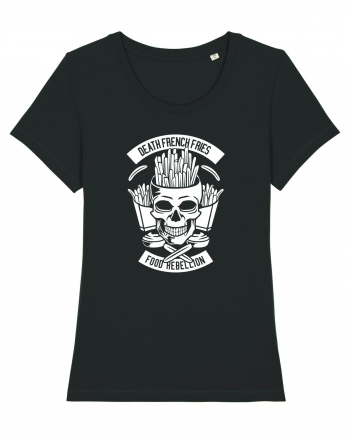 Fast Food Skull White Black