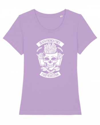 Fast Food Skull White Lavender Dawn