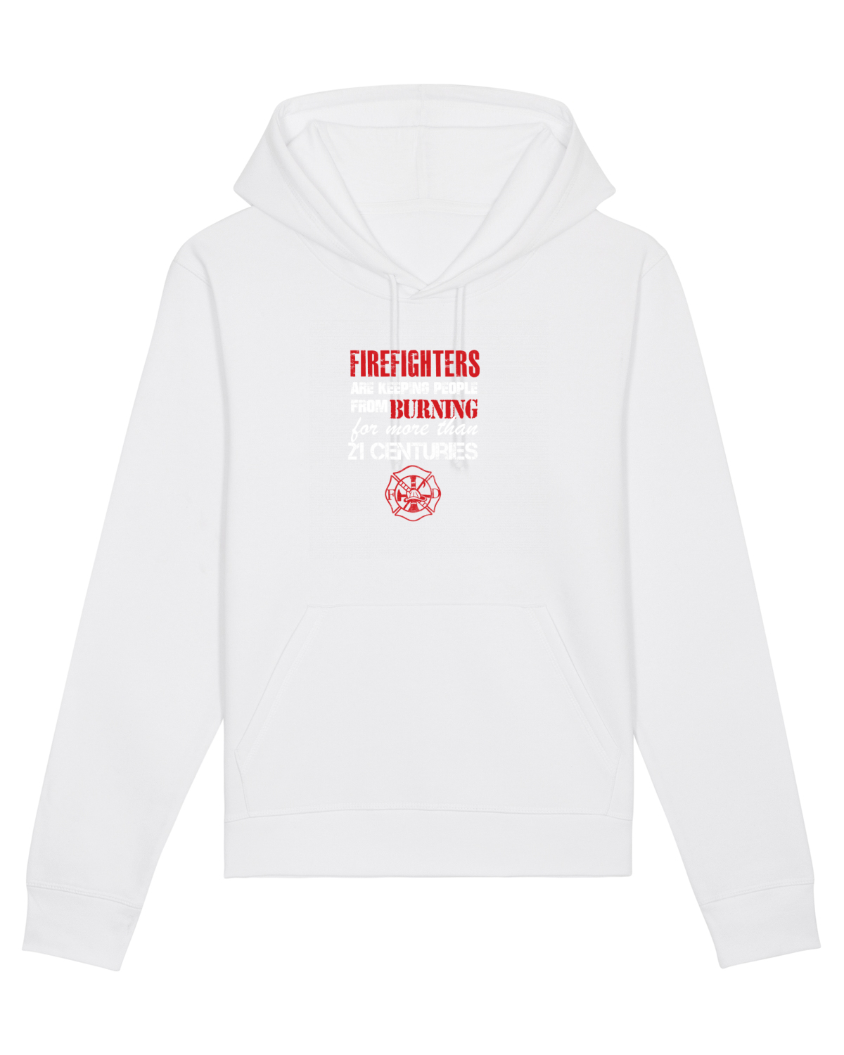Hanorac Unisex Drummer White