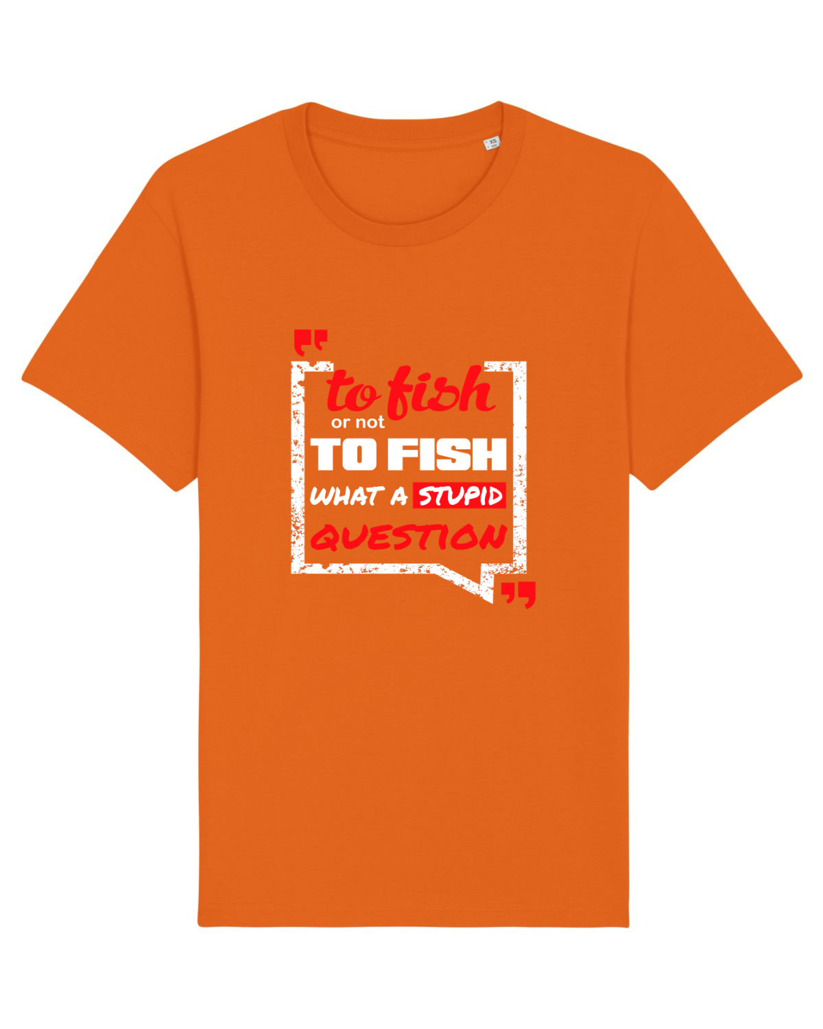 Tricou mânecă scurtă Unisex Rocker Bright Orange