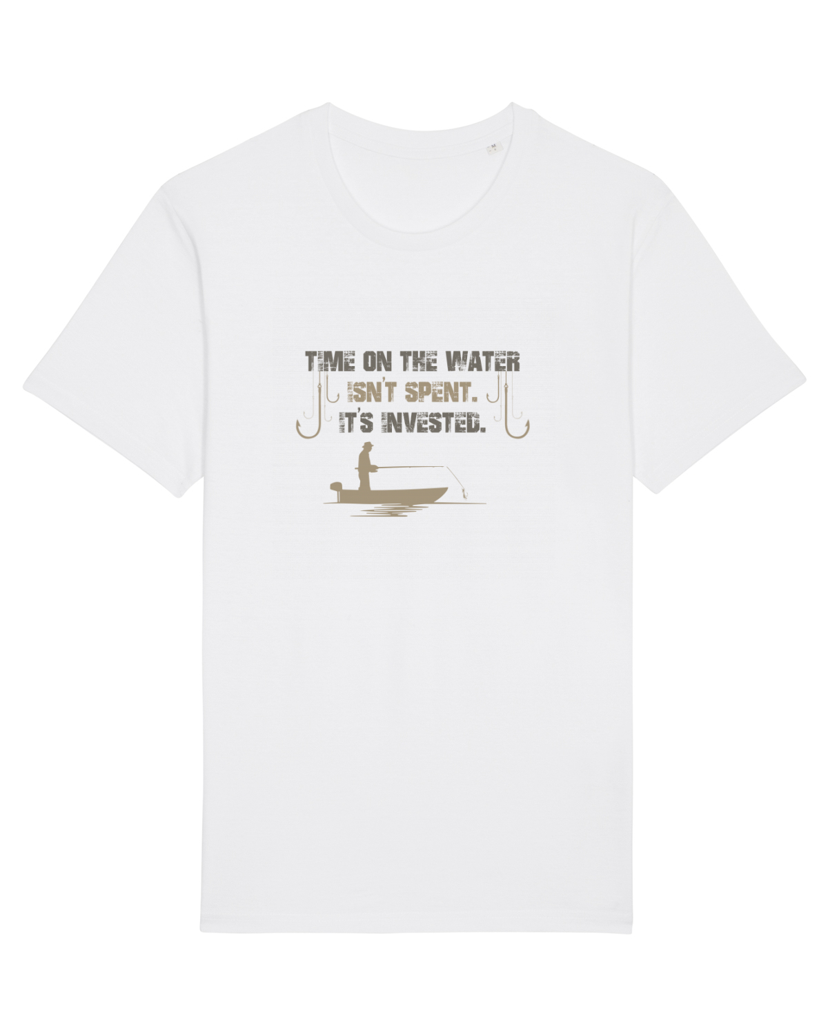Tricou mânecă scurtă Unisex Rocker White