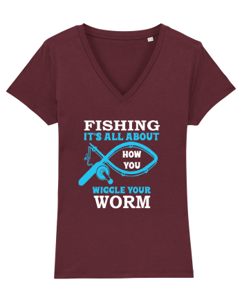 FISHING Burgundy