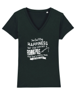 FISHING Tricou mânecă scurtă guler V Damă Evoker