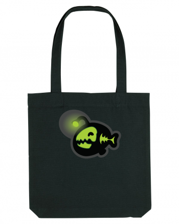 Ghost green fish Black