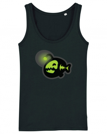 Ghost green fish Black