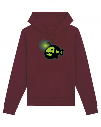 Ghost green fish Burgundy