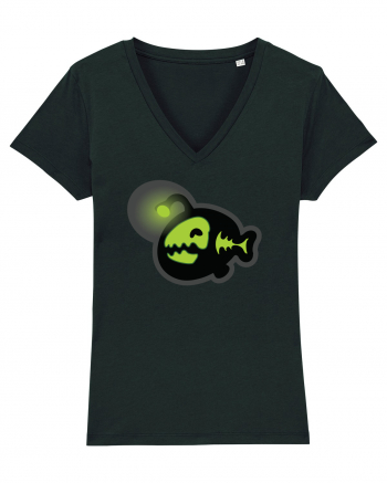 Ghost green fish Black