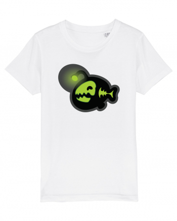 Ghost green fish White