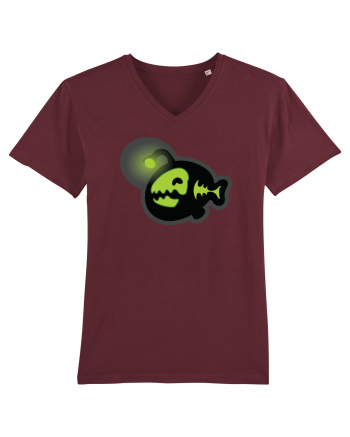 Ghost green fish Burgundy