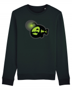 Ghost green fish Bluză mânecă lungă Unisex Rise