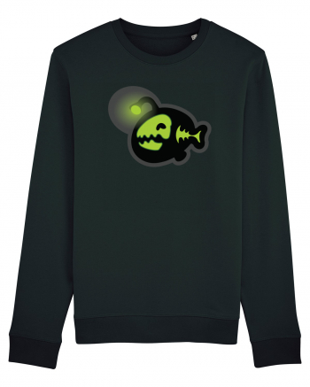 Ghost green fish Black