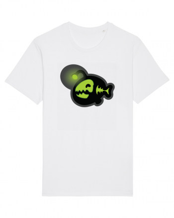 Ghost green fish White