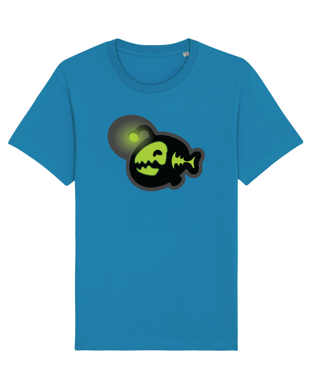 Tricou mânecă scurtă Unisex Rocker Azur